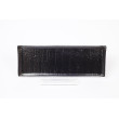 Тарелка сервировочная прямоугольная NEWAGE 24x14 см, KY628024F, материал черный, керамика, Турция
